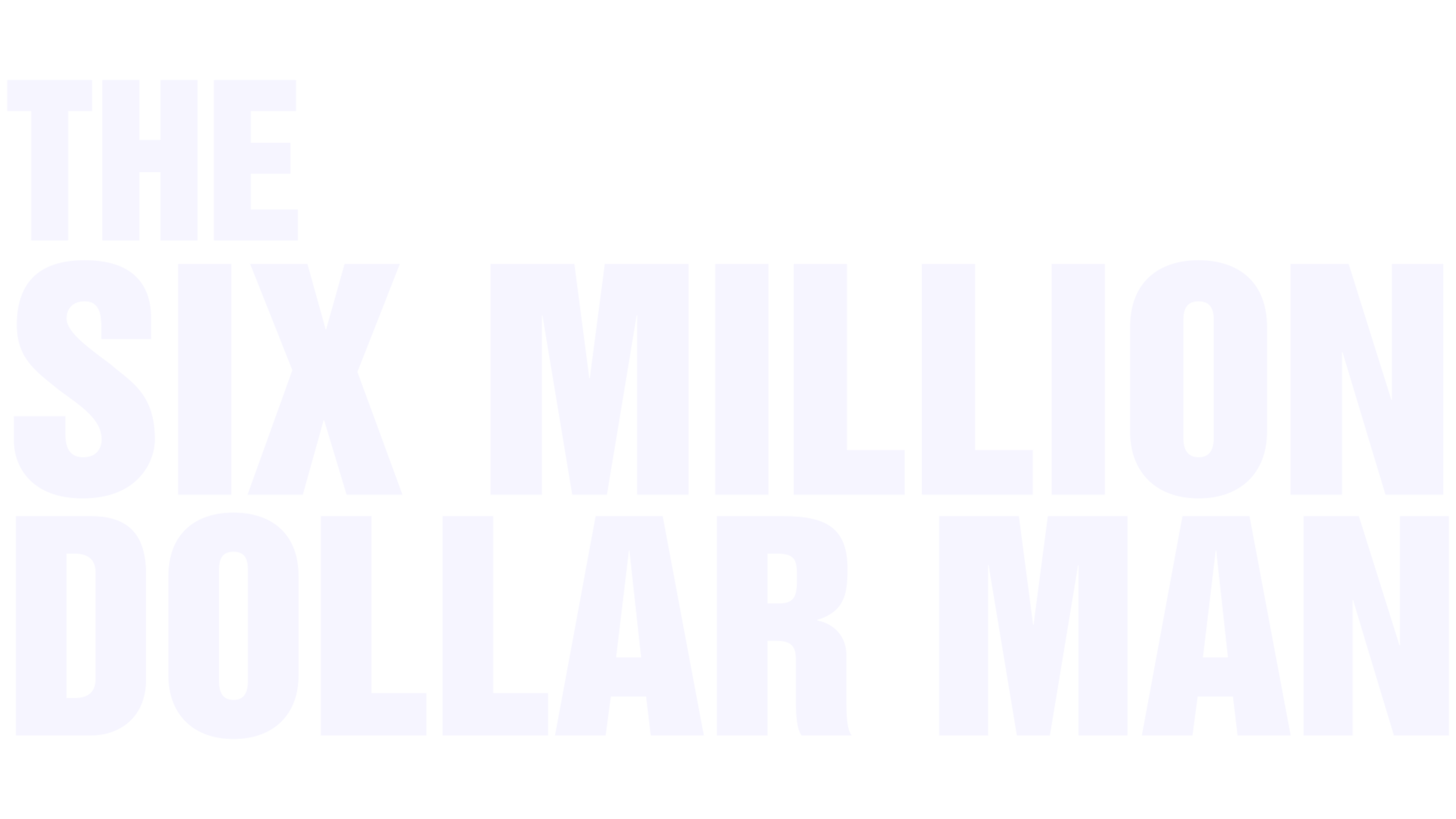 UK: The Six Million Dollar Man